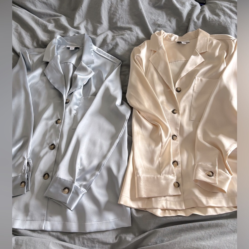 Two Top shop button down blouses